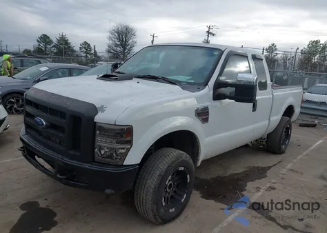 2008 Ford F-250 Xl из США, поврежденный, VIN 1FTSX21R18EA33438